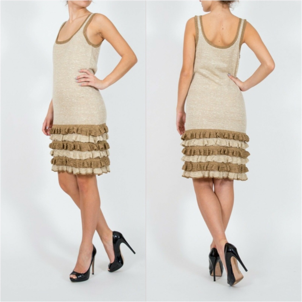 DIANE VON FURSTENBERG Scoop Neck Mini Dress